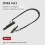 PCI-E 4.0 X8 Server  Card Extension Cable GEN4 Braided Mesh Silver-Plated Wire GPU Adapter Cable for AI Server 5