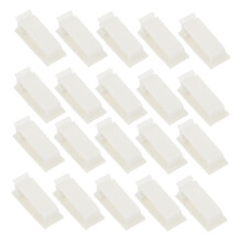 20pcs Self Adhesive Cable Organizer Clips for Charging Cables USB Wires Desk Cord Management
