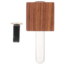 Kfz Lüftungsclip Blumenvase Holz Mehrfarbig