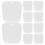 10Stk Boot Stand-Up Inserts PVC Transparent Stiefel Formhalter 1