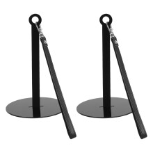 2Stk Kompakter Acryl Fadenhalter Für Garnaufbewahrung, Schwarz