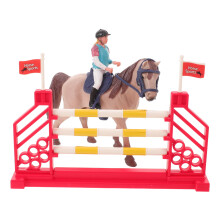 1 Detailreiche Pferde- Und Reiterfigur Wohnaccessoire