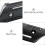 2Pcs Motorcycle Guard Black Plastic Heat Insulation Cover 4