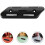 2Pcs Motorcycle Guard Black Plastic Heat Insulation Cover 7