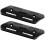 2Pcs Motorcycle Guard Black Plastic Heat Insulation Cover 10