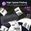 Thermische labelprinter, verzendlabelprinter, 4x6 direct thermische labelprinter, commerciële thermische labelmachine, compatibel met Windows en Mac. 3
