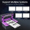 Thermische labelprinter, verzendlabelprinter, 4x6 direct thermische labelprinter, commerciële thermische labelmachine, compatibel met Windows en Mac. 5