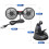 Auto-USB-Ventilator mit Saugnapf und Doppelkopf (Schwarz) 2