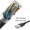 Auto-USB-Ventilator mit Saugnapf und Doppelkopf (Schwarz) 3
