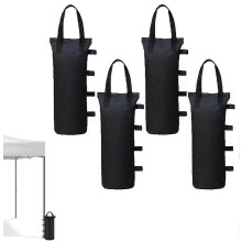 Lot de 4 sacs de lestage pour tente-abri, sacs de lestage robustes pour tentes-abris pliables et tonnelles.