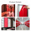Red Pet Transparent Decorative Window Film for Light Diffusion 5