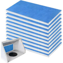 10 stuks verfcabinefilters, spuitcabinefilters, uitlaatfilters voor verfcabines ter vervanging van airbrush-spuitcabines.