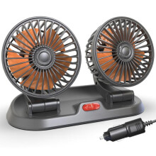 24V Auto-Doppelkopf-Klappventilator mit temporärer Parkkarte