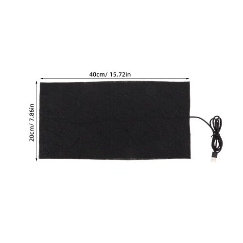 Flexible Carbon Fiber Heating Plate Pad for Jackets 1