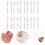 20Pcs Mini Hamster Comb Plastic Small Pet Grooming Kit Assorted Colors 6
