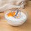 12inch Stainless Steel Semi-Automatic Whisk, Hand Push Rotary Blender Egg Whisk, Mixer Stirrer Kitchen Tool Red 3