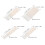 4Pcs Knitting Machine Wire Transmitter and Transfer Comb Accessory Set 2