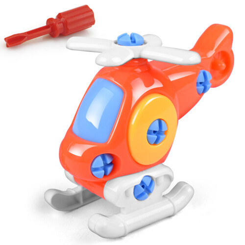 Kinderbaukästen 3D Puzzle Hubschrauber Bunt Und Robust 1