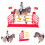 1 Detailreiche Pferde- Und Reiterfigur Wohnaccessoire 6