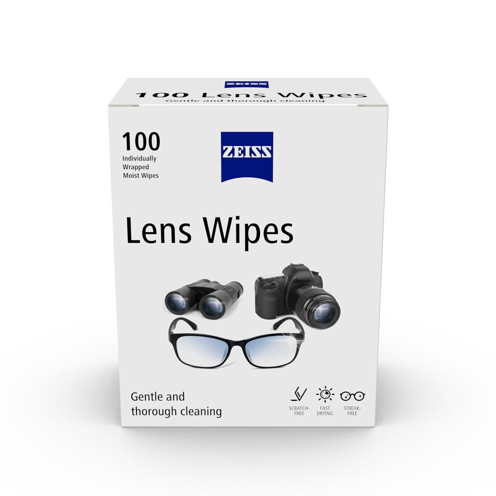 Zeiss Lens Cleaning Wipes - 100 Count