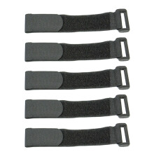 5 Pcs 20x150mm Reusable Cable Ties Adjustable Fastener Straps for Easy Cable Management and Cord Organization