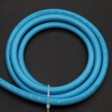 4mm PET Expandable Cable Sleeve 2M UV Blue Density Braided Wire Protection Sheath for Cables