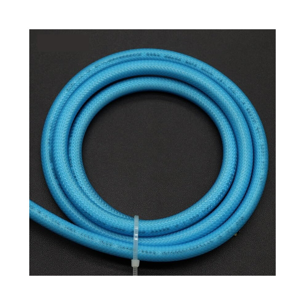4Mm Pet Expandable Cable Sleeve 2M Uv Blue Density Braided Wire Protection Sheath For Cables 9330225822042
