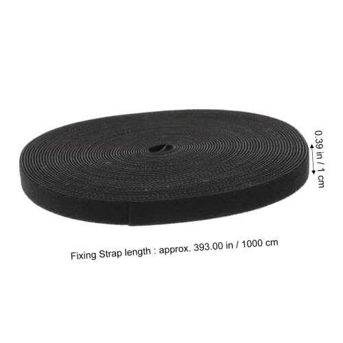 10m Self Adhesive Hook and Loop Cable Organizer Straps, Reusable CuttoLength Wire Management 2