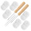 1Set Assorted Color DIY Book Binding Kit with Wood and Stainless Tools 1