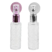 2Stk Feiner Pulverzerstäuber Kunststoff & Transparent Für Make-Up