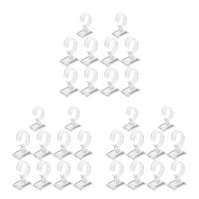 30Pcs Transparent ABS Watch Display Stand Organizer for Men and Women