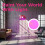 20Stk Selbstklebende LED Farbfilterfolien Pet Warmes 8