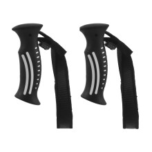 2Stk Ergonomische Stockgriffe Für Trekkingstöcke Mit Handgurt