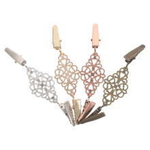 4Stk Kleidungsclips Legierung, Retro Schal- Strickjackenclips