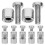 30Sets Durable Wall Mount Standoff Screws for Picture and Sign Frames 1