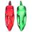 2Pcs Assorted Color Crystal Chili Pepper Table Décor Glass Figurines 1