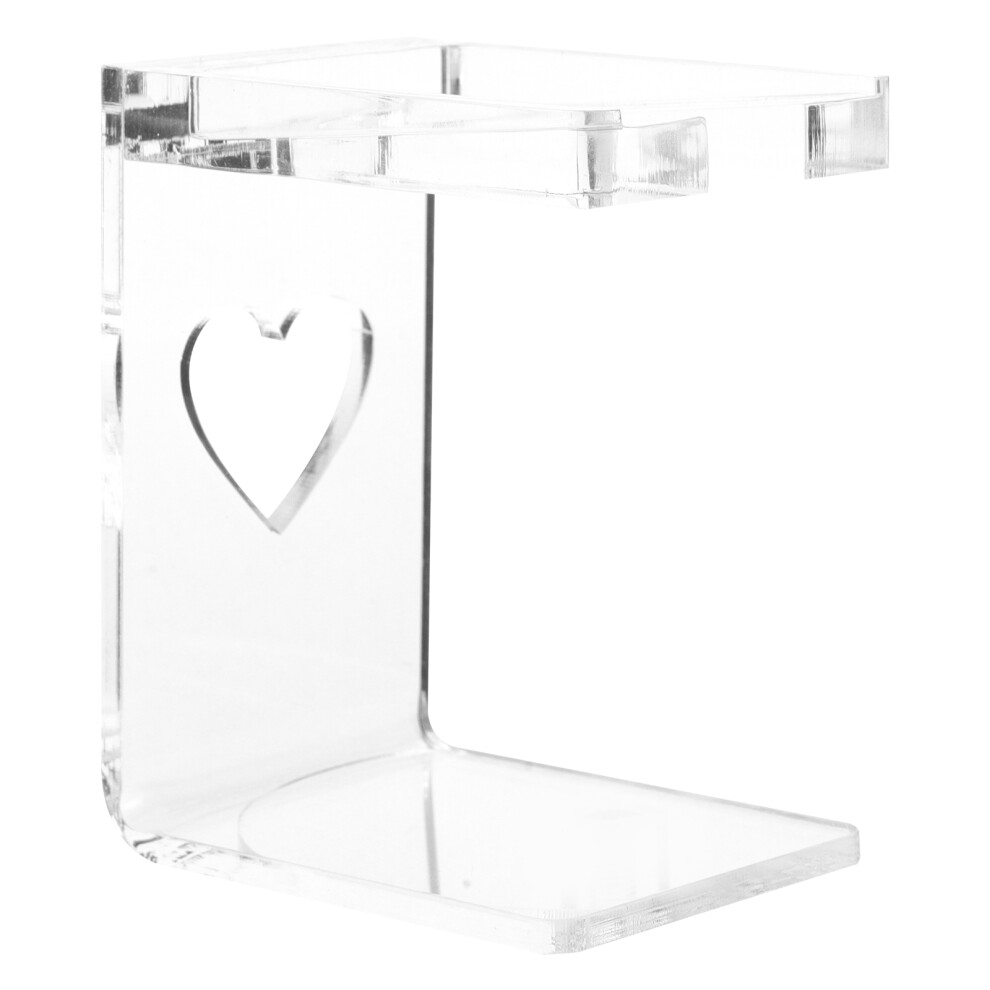 Inoomp Acrylic Nail Polish Bottle Stand Transparent Manicure Storage