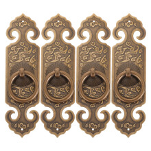 4Pcs Copper Drawer Pulls Rustic Bronze Cabinet Handles for Dressers