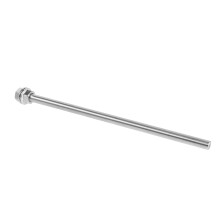 Silver Stainless Steel Stirrer Shaft Lab Mixer Rod for Chemicals