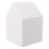 White Polystyrene Foam House DIY Craft Model for Kids Art Projects 1