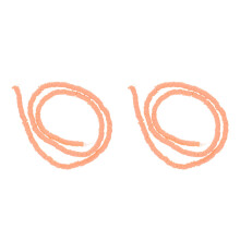 Orange Clay Beads Durable DIY Loose Beads for Jewelry Crafting