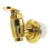Golden Plastic Reusable Wine Barrel Tap Quick Install Spout 1