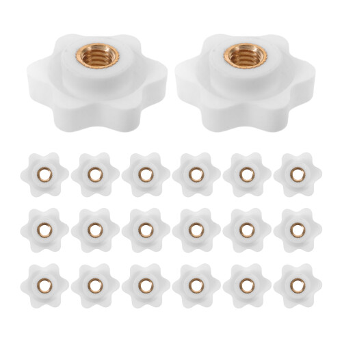 20Pièces Réglages Faciles Boutons Ergonamiques Pour Blancs