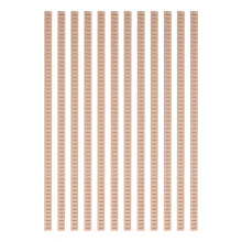 12Pièces Baguettes Bois Massif Élégantes Moulures