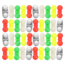 50Pcs Catfish Rattle Beads Fishing Bite Alert Plastic Alarm Bells