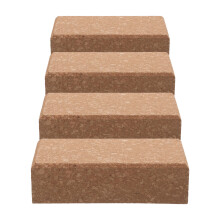 4Pièces Cork Ski Snowboard Khaki Pour Application Cire Protection