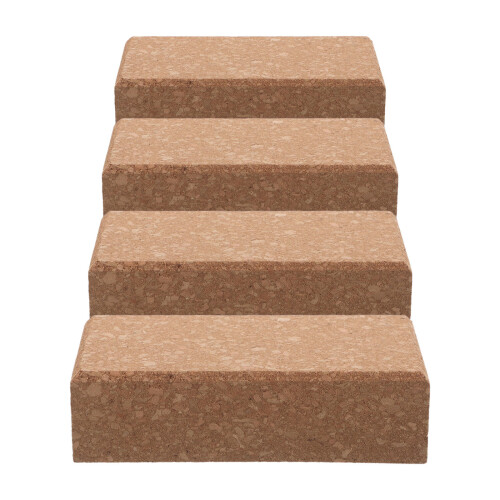 4Pièces Cork Ski Snowboard Khaki Pour Application Cire Protection