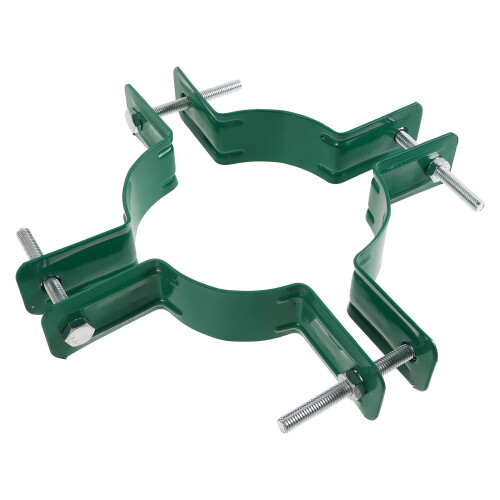 4Pcs Green Metal Tree Support Clamp for Fruit Trees and Bonsai