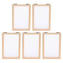 5Stk Deckle Holz Für DIY Papiergestaltung DIY Bastelrahmen