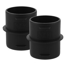 2Pièces Connecteur De Conduit D'air Auto Noir Plastique Pour Chauffage